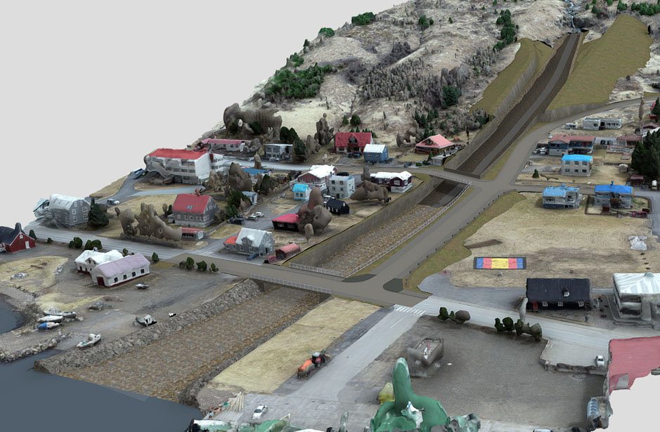 eskifjordur grjota honnun efla