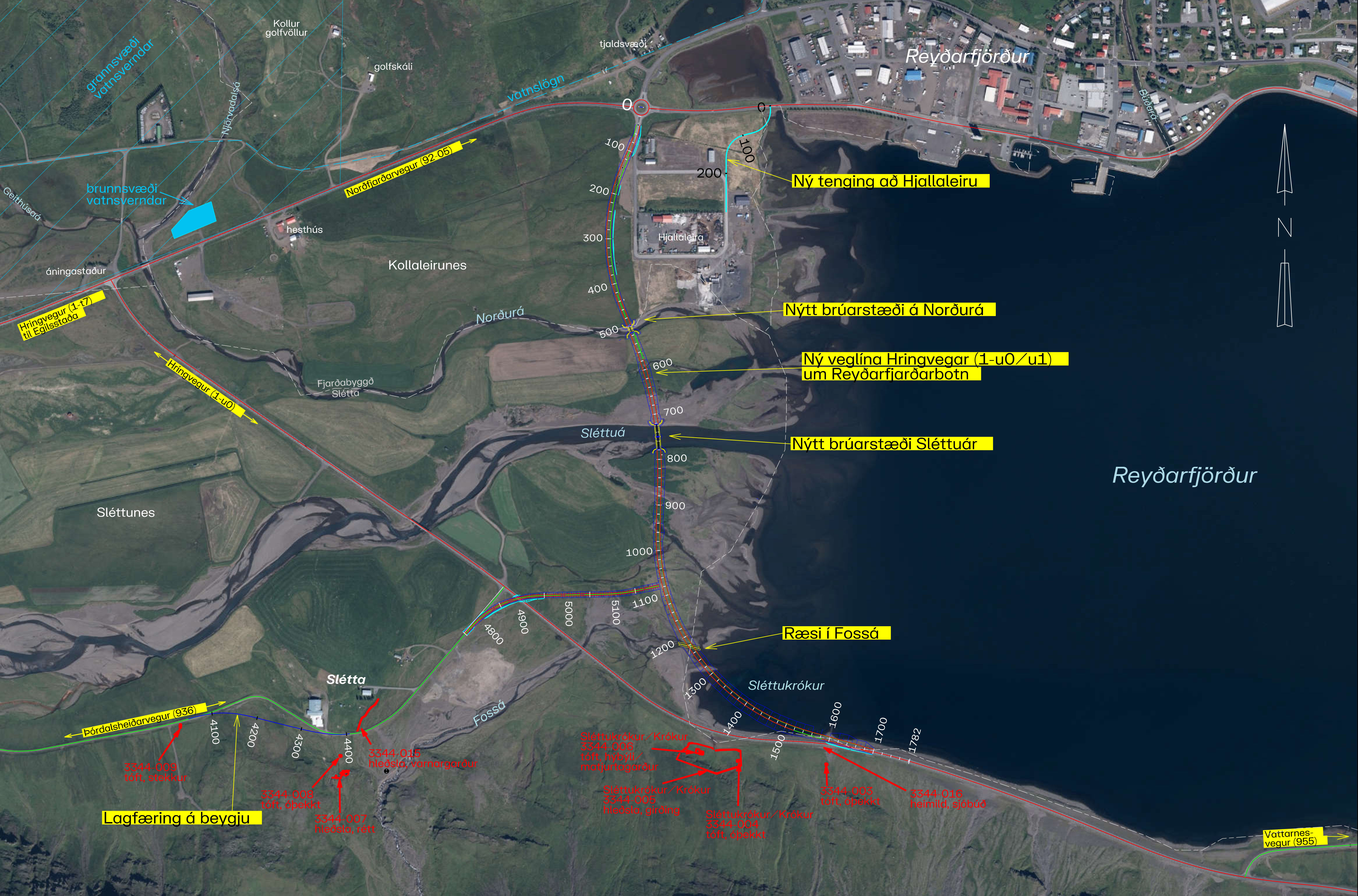 rfj botn vegur teikning vg